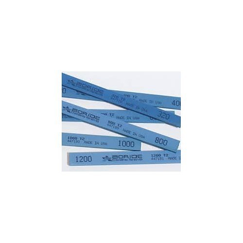 Boride Engineered Abrasives 037704 Specialty Stone, 6 in Overall Length, 1/8 in Overall Width, 600 Grit